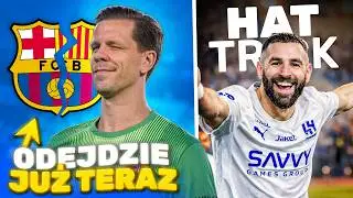 Barcelona SKRACA kontrakt Szczęsnego?! Debiut BENZEMY w Al. Hilal z HATTRICKIEM! Rodrygo ZAWIESZONY