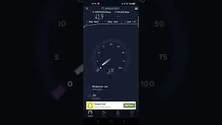 Jio Sim Net Speed Test