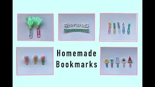 How to make diy bookmarks with household items
