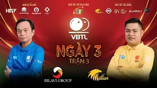 GIẢI BILLIARDS CAROM 3 BĂNG TEAM LEAGUE 2025 || SEASON 1 - TRẬN 3 - NGÀY 27/12 || SCTV THỂ THAO