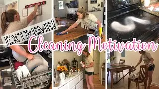 EXTREME! House Cleaning Motivation | Small House Clean With Me | Real Life Messy House Speed Clean