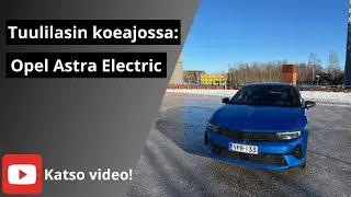 Viikon auto: Opel Astra Electric