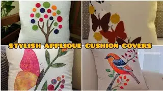 Stylish applique cushion covers for room 2023 /latest applique cushion covers /Hania fashion world