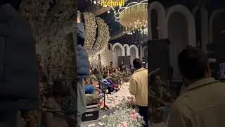 Pakistan Big wedding at mehndi night function vibes😱😂😎