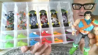 Complete Teenage Mutant Ninja Turtles Hot Wheels Skate Fingerboard Collection Unboxing Review WWW71