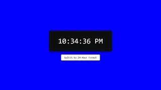 Digital Clock With 24 Hour Switcher   HTML  _ CSS  _  JavaScript