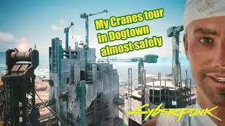 Cyberpunk 2077 - My cranes tour in Dogtown with Guts and Kang Tao L-69 Zhuo (no mods)
