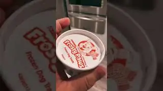 Girlfriend  EATS FROSTY PAWS! ( DOG ICE CREAM PRANK! )