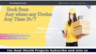 Parcel delivery management system with source code | Free Courier Management System | Harisystems