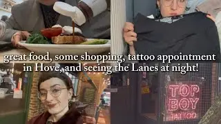 fourth day alone in Brighton (and i got new tattoos done!)