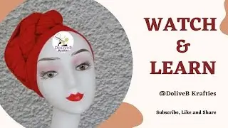 How to Make a Turban with Side Ruffles | Easy Step-by-Step Tutorial #turbanforbeginners