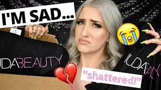 РАСПАКОВКА (обеих) ТАИНСТВЕННЫХ СУМОК HUDA BEAUTY! Большая и маленькая!!
