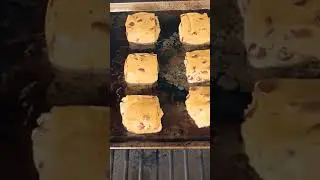 smoking chocolate chip cookies on the Traeger