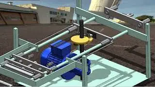 Selladora horizontal de envasadora automatica(SIMULACION)