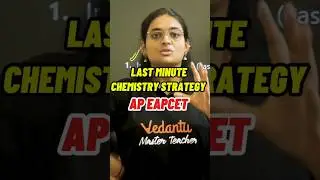 Is One Week Enough to MASTER AP EAPCET CHEMISTRY #vedantutelugu #apstudents