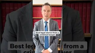 ⚖️ Best Legal Advice from a Top Criminal Defence Lawyer You NEED to Know!