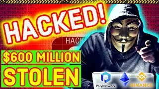 CRYPTO GOT HACKED 😲 $600 Million Stolen Today. Poly Network DeFi Exploit - Binance & Ethereum Chains