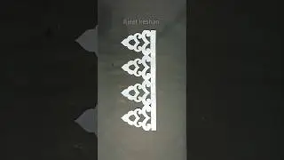 Paper Jhalar | Paper Jhalar kaise banaye | Diwali Decoration ideas #diy #paper #jhalar #shorts
