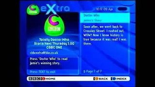CBBC Extra: Doctor Who Special