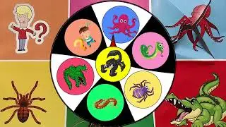This Animal Is Very Scary In Spinning Wheel Game