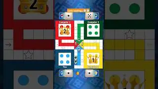 Ludo rush Mode challenge in 4 players | ludo hack mode gaming in 4 players #gaming #ludo