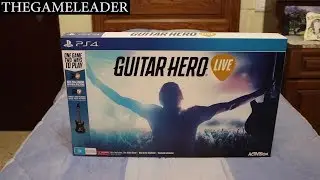 Guitar Hero Live [Набор гитары] (PS4) — Распаковка