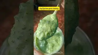Green chutney recipe inspired by MasterChef Garima Arora's#viral#chef recipe#ytshorts#green chutney