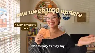 1 week UGC update!✨ I was NOT expecting this. 