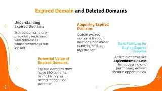 Domain Mastery Course - Expired Domain and Deleted Domains - Lecture 07