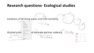 Ecological studies