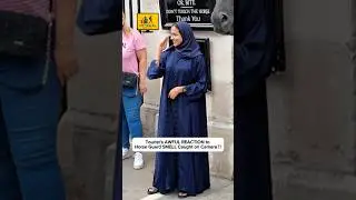 AWFUL MOMENT: Tourist Reacts to Horse Guard SMELL #kingsguard