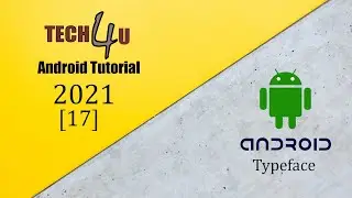 Android Application Development 17 Typeface