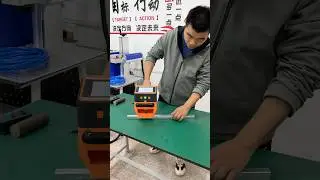 #Lightweight Dot Peen Marking Machine # Handheld marking machine # Flange/workpiece marking