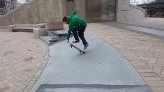 Old School Sundays 90 (No-comply Nose Grab Varial)
