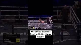 Dillon Danis 15 second finish in Misfits MMA&rsquo;s debut