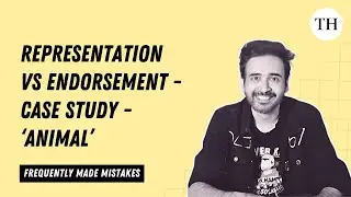 Frequently Made Mistakes | Episode 1 | Representation vs Endorsement: Case study - Animal