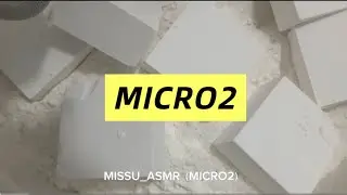 MICRO2 /fresh gym chalk /Satisfying ASMR/Sleep Aid Oddly