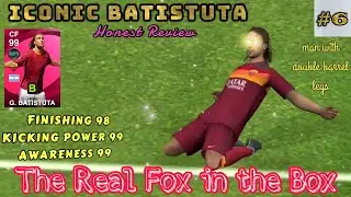 ICONIC BATISTUTA Review||Underrated CF in Pes2021||PlayMaker-21 #iconic #batistuta #pes2021mobile