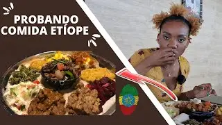 PROBANDO COMIDA  ETÍOPE  EN GRAN CANARIA