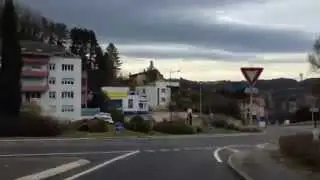 Driving to Thoiry