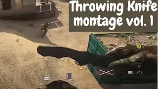 CoD Warzone Throwing Knife montage vol. 1 #shorts