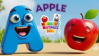 Phonics Song with TWO Words - A For Apple - ABC Alphabet Songs with Sounds for Children