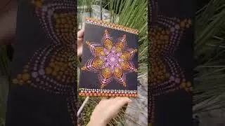 dot mandala rectangle | #subscribe | #like | #beautiful | #dotmandala | #sweetcombfamily | #cool |