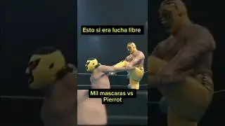 Mil mascaras vs Pierrot #milmascaras #wrestling #luchalibre #luchalibreaaa #aaa