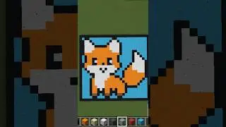 Fox 🦊 #rfcruz18 #relaxingminecraftparkour #satisfyingminecraft #fallingblocks