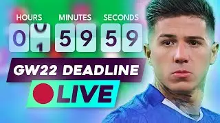 FPL GW22 DEADLINE STREAM ⏰ TEAM NEWS & FINAL DECISIONS! 🚨 | Get Your Last Minute FPL Questions In
