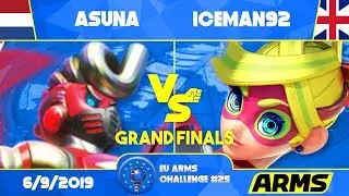 EU ARMS Challenge #25 -  asuna (Springtron) vs Iceman92 (Ribbon Girl) - Grand Finals