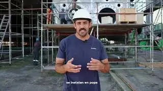 Instalaci&oacute;n de waterjets 🚢 Fast ferry Mercedes Pinto | Bale&agrave;ria