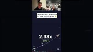 Togi and Zias tries their luck on the Rocket Game #rocketgame #ziasreaction #shorts #gambling