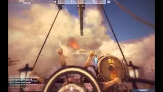Guns of Icarus Online: Canyon Ambush 3v3 -- Sniper Spire (Pilot POV)